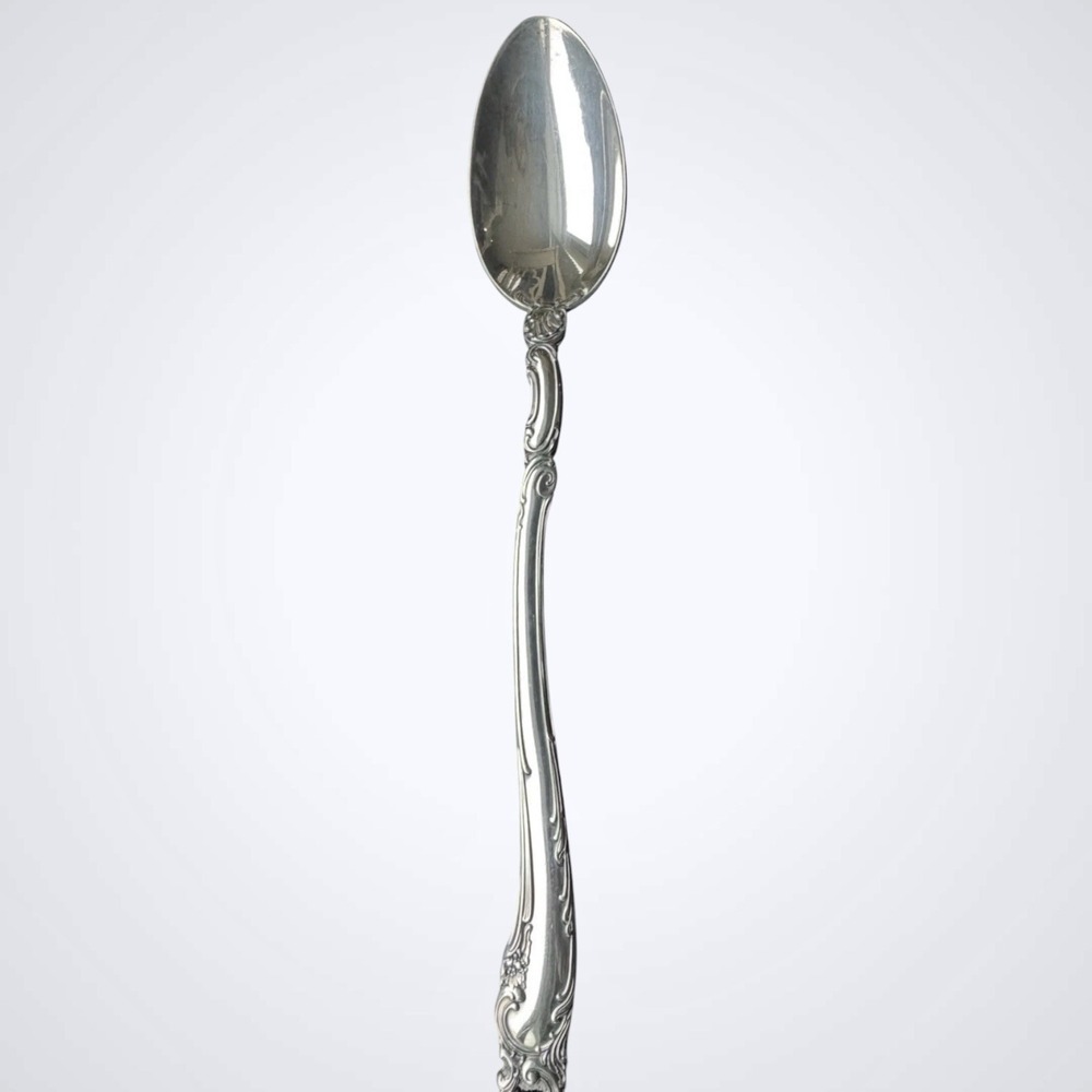 Gorham DECOR Sterling Silver Iced Tea Spoon 7.5" No Monogram .925